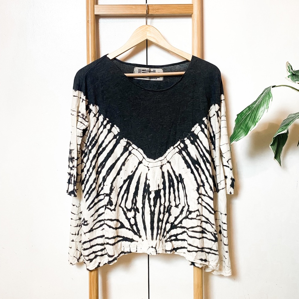 Free People | Coastal Tie Dye Shirt - Picture 1 of 9